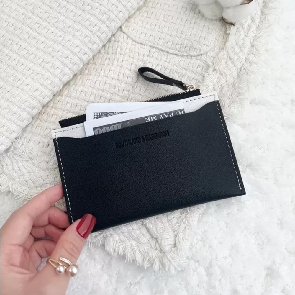 ⚠️Clearance🖤New Cardholder Black Wallet - Picture 3 of 4